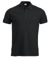 Heren Polo Clique Manhattan 028250 Zwart